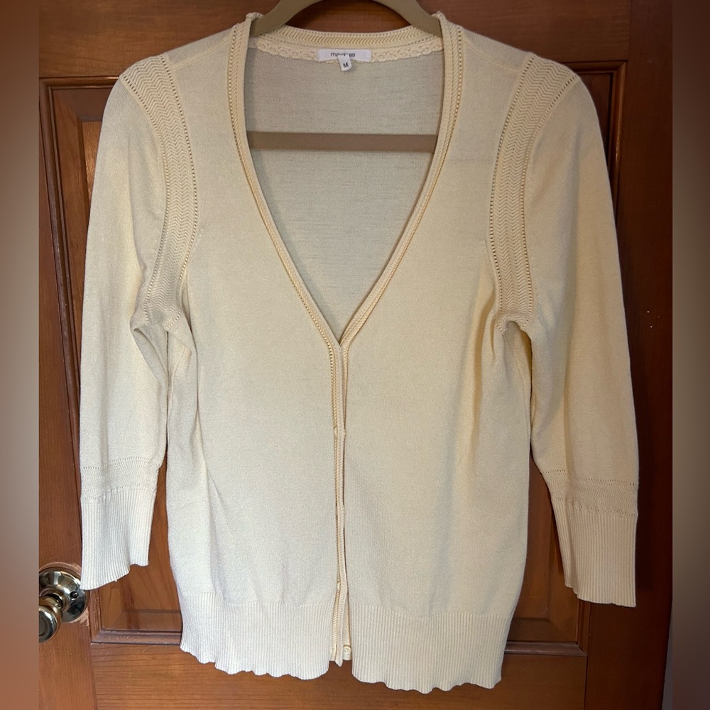 3/4 sleeve light cardigan